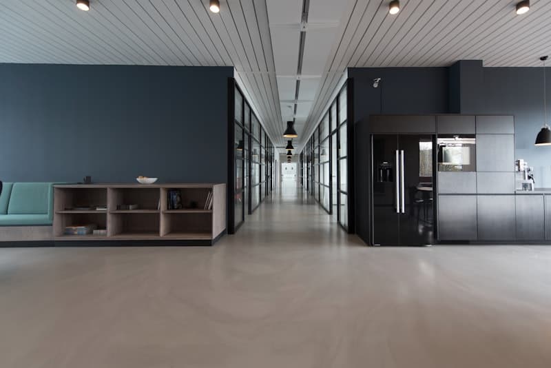 Modern startup workspace